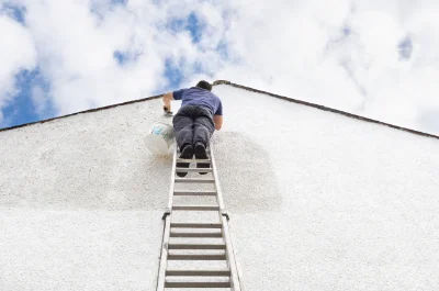 Peinture extérieure à Contre — façades et ravalement